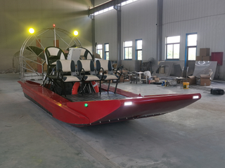 Abelly all welded Aluminum Airboat with China 250hp Motor
