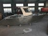 6.5m all welded aluminum walkaround boat