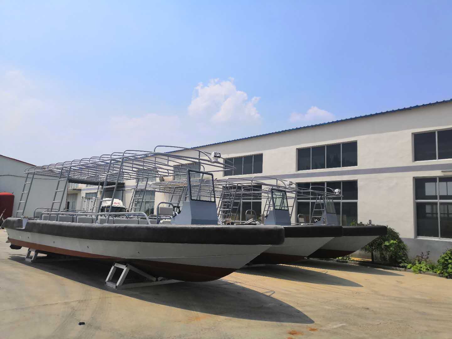 abell 980D aluminum diving boat