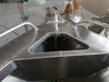 6.5m all welded aluminum walkaround boat