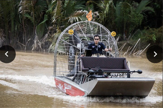 16ft Aluminum Airboat with 454 HP Motor